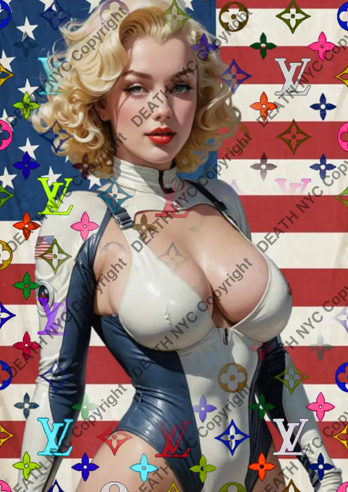 ’DEATHCD505’’ 45x32cm (Edition of 100*) (2026) monr - Art Print