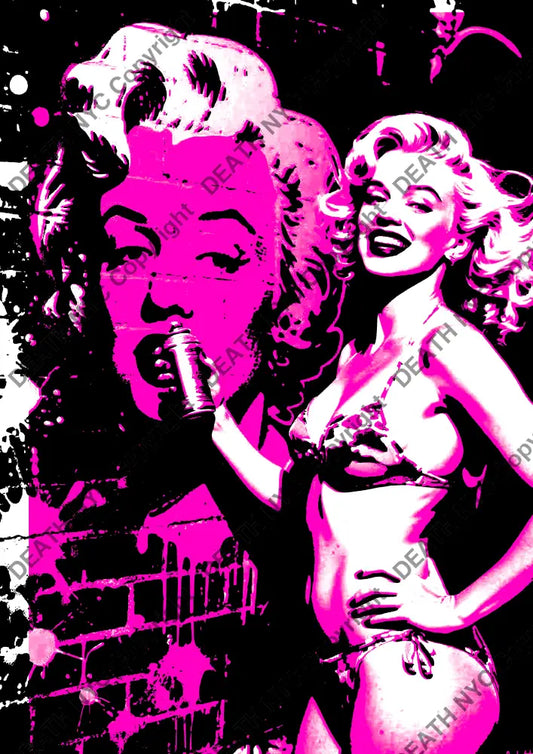 ’DEATHDA165’’ 45x32cm (Edition of 100*) (2025) monr - Art Print