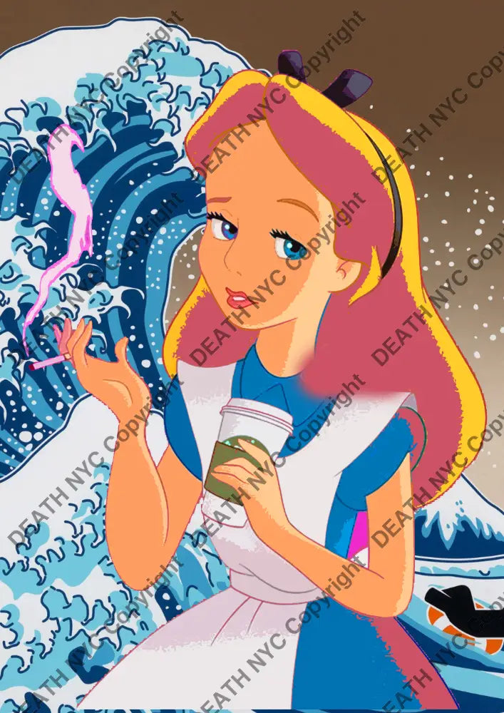 ’DEATHDA230’’ 45x32cm (Edition of 100*) (2025) alice - Art Print