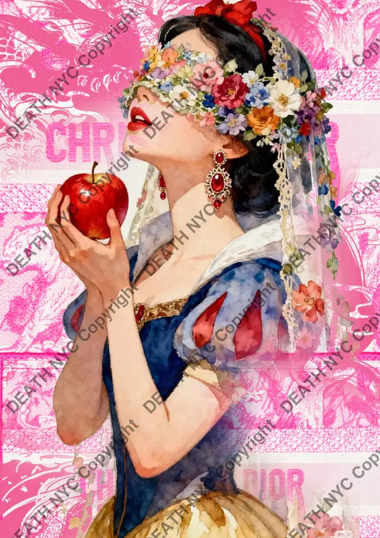 ’DEATHDA235’’ 45x32cm (Edition of 100*) (2025) snow Art Print