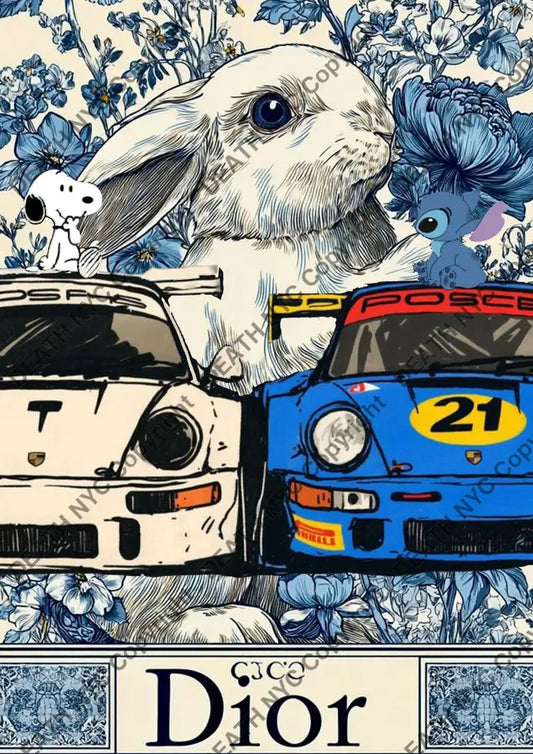 ’DEATHDA276 porc’ 45x32cm (Edition of 100*) (2026) Art Print