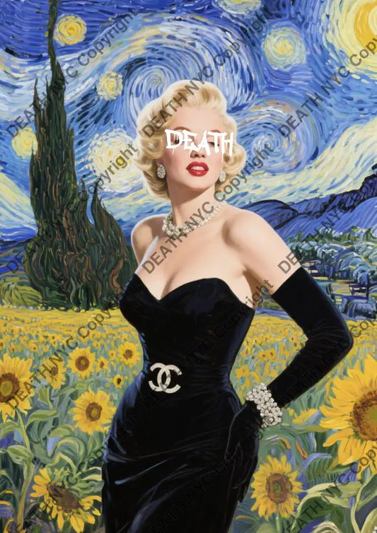 ’DEATHDA354’’ 45x32cm (Edition of 100*) (2025) monr - Art Print