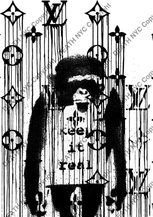 ’DEATHDA363’’ 45x32cm (Edition of 100*) (2025) bank - Art Print