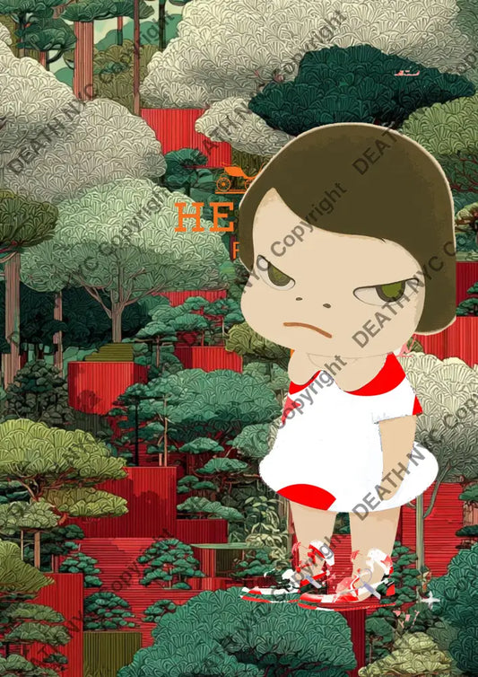 ’DEATHDA404’’ 45x32cm (Edition of 100*) (2026) cute - Art Print