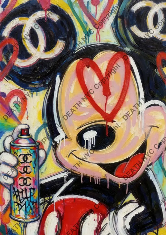 ’DEATHDA448’’ 45x32cm (Edition of 100*) (2026) mouse - Art Print