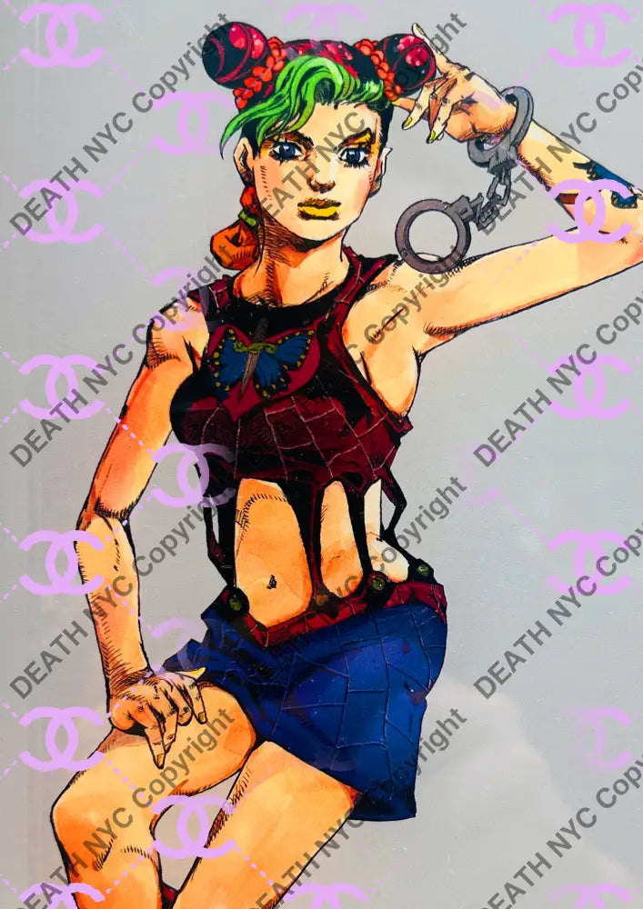 ’DEATHDA522’’ 45x32cm (Edition of 100*) (2026) jo - Art Print