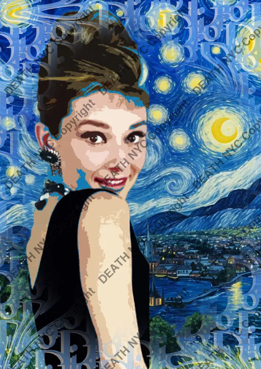 ’DEATHDA58’’ 45x32cm (Edition of 100*) (2025) audrey Art Print