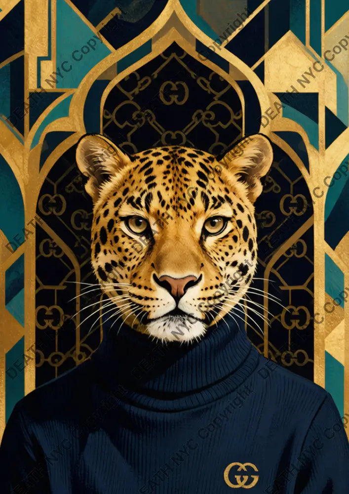 ’DEATHDB437’’ 45x32cm (Edition of 100*) (2026) leop - Art Print