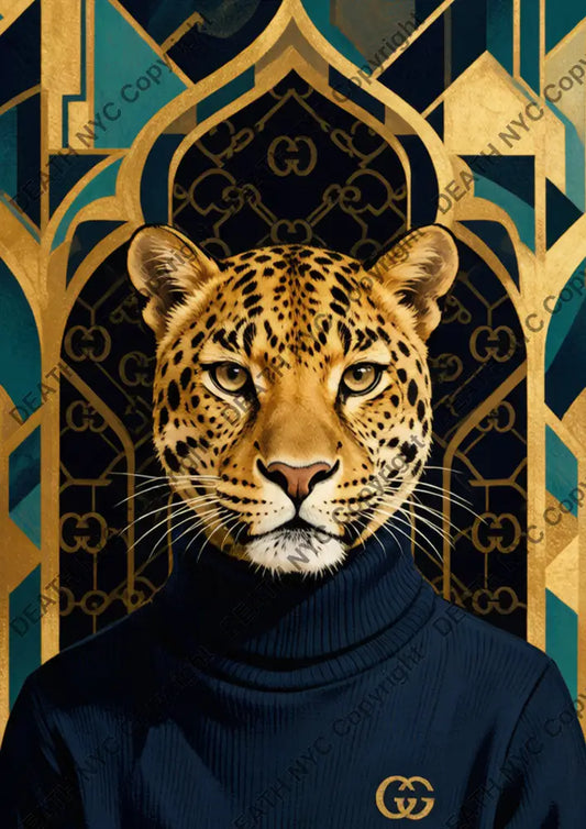 ’DEATHDB437’’ 45x32cm (Edition of 100*) (2026) leop - Art Print