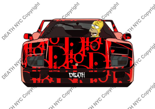 ’DEATHDB50’’ 45x32cm (Edition of 100*) (2026) s mp - Art Print