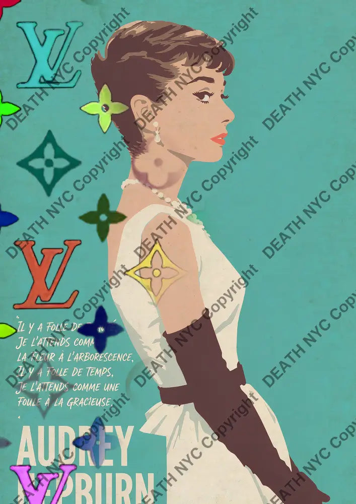 ’DEATHDC145’’ 45x32cm (Edition of 100*) (2026) audrey - Art Print