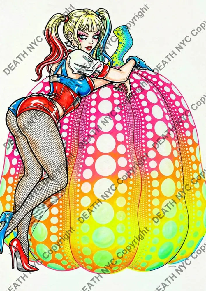 ’DEATHDC208’’ 45x32cm (Edition of 100*) (2026) quin - Art Print