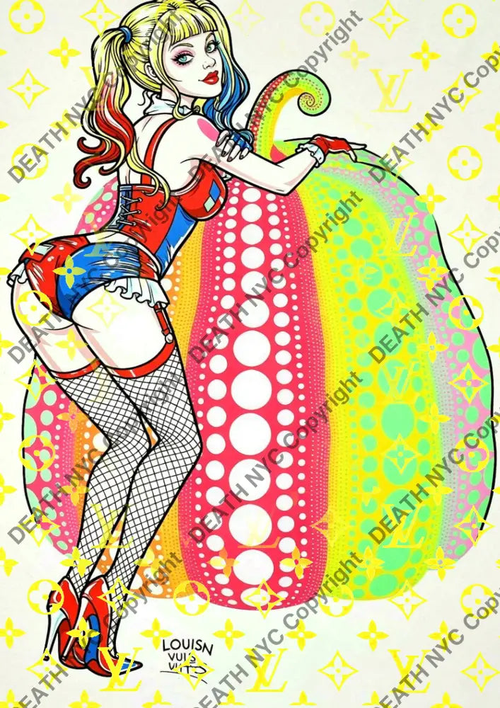’DEATHDC211’’ 45x32cm (Edition of 100*) (2026) quin - Art Print