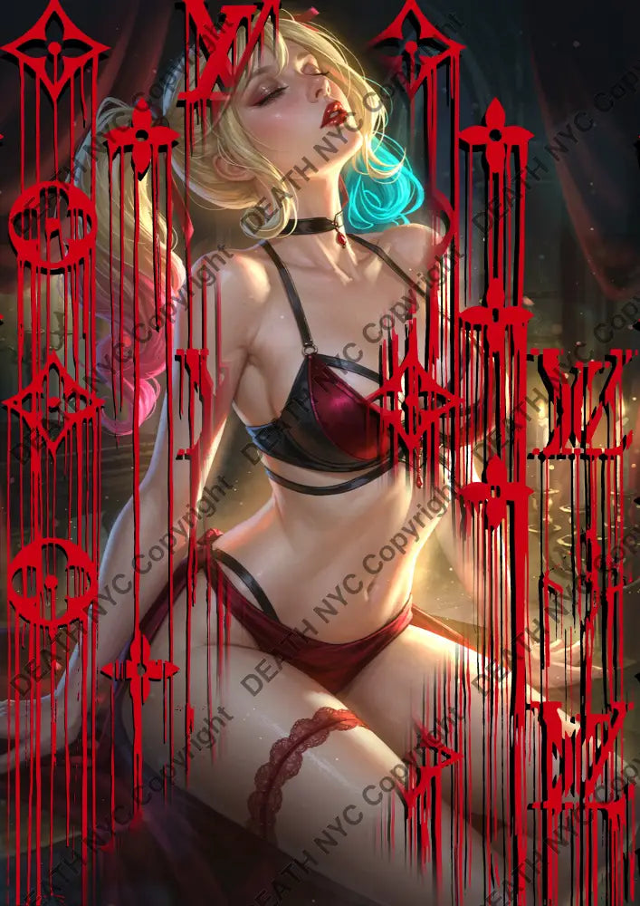 ’DEATHDC213’’ 45x32cm (Edition of 100*) (2026) quin - Art Print