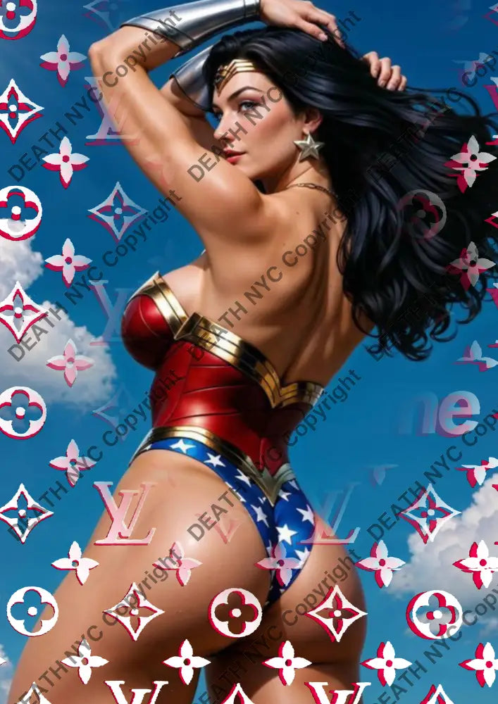 ’DEATHDC321’’ 45x32cm (Edition of 100*) (2026) wonder - Art Print
