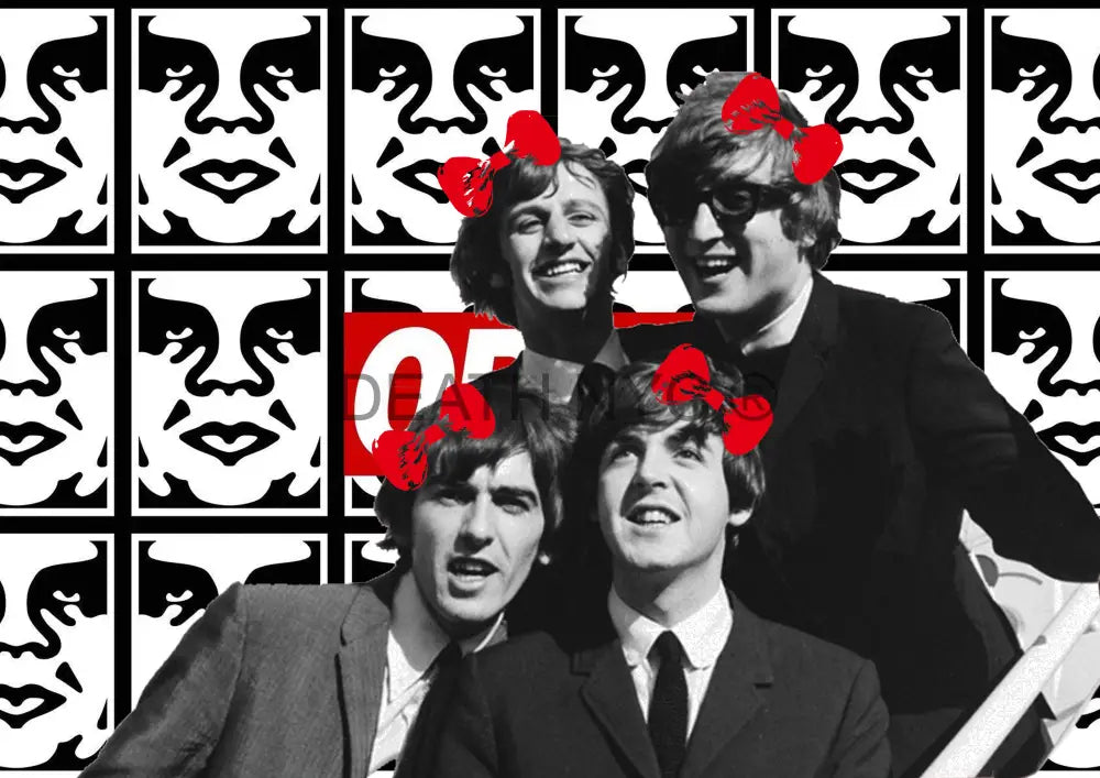 Deathf1044 Beatles (Edition Of 100) (2022) Art Print