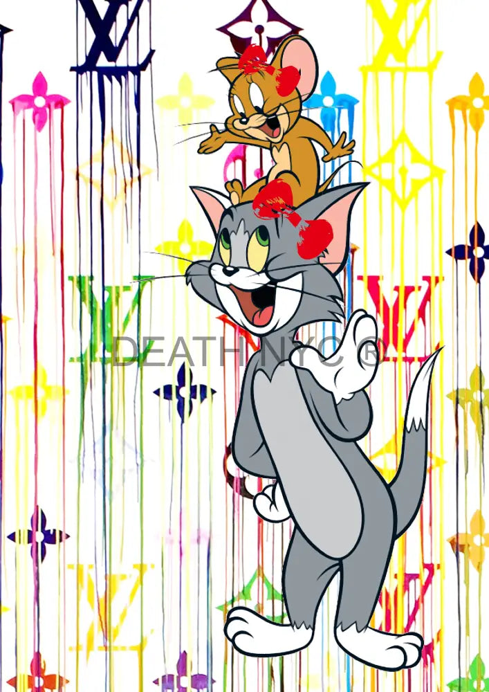 Deathf1100 Tom And Jerry (Edition Of 100) (2022) Art Print