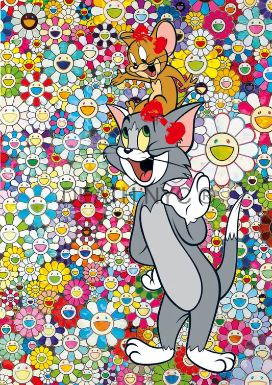 Deathf1101 Tom And Jerry (Edition Of 100) (2022) Art Print