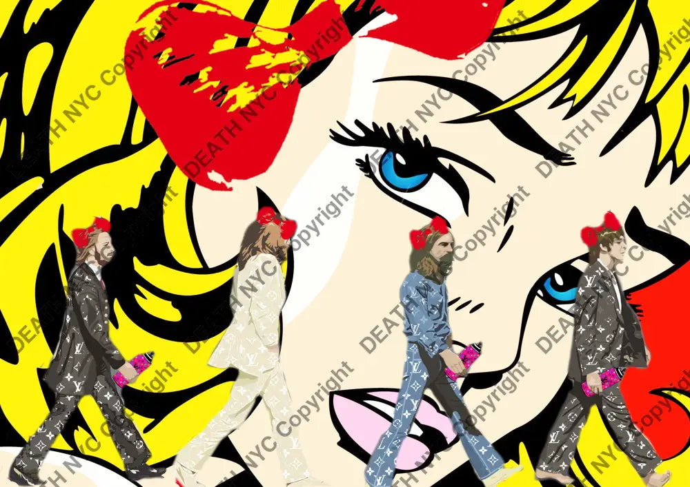 Deathf1122 Beatles (Edition Of 100) (2022) Art Print