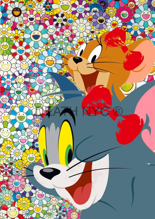 Deathf1259 Tom And Jerry (Edition Of 100) (2022) Art Print