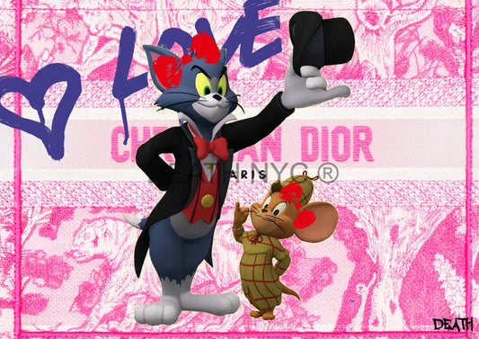 Deathf1272 Tom And Jerry (Edition Of 100) (2022) Art Print