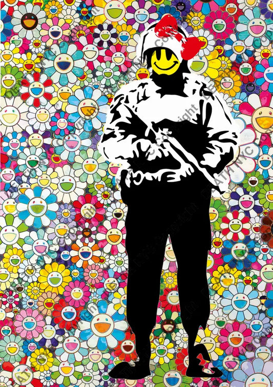 Deathf1296 Banksy (Edition Of 100) (2022) Art Print