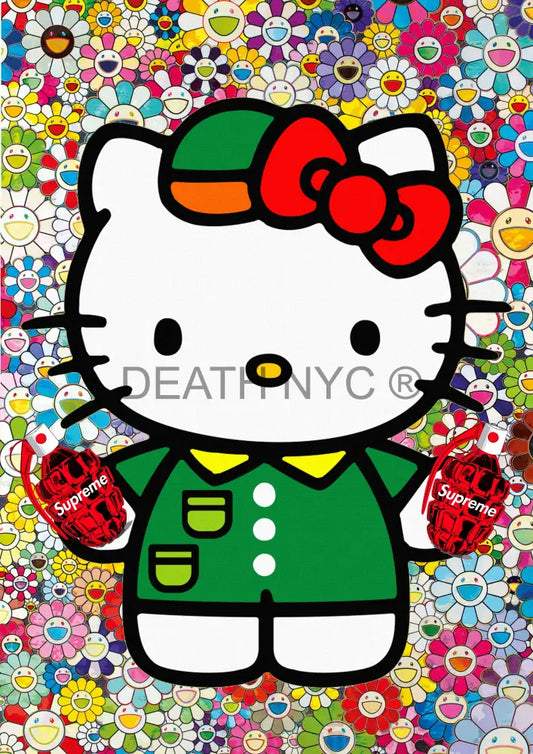 Deathf1344 Hello Kitty (Edition Of 100) (2022) Art Print