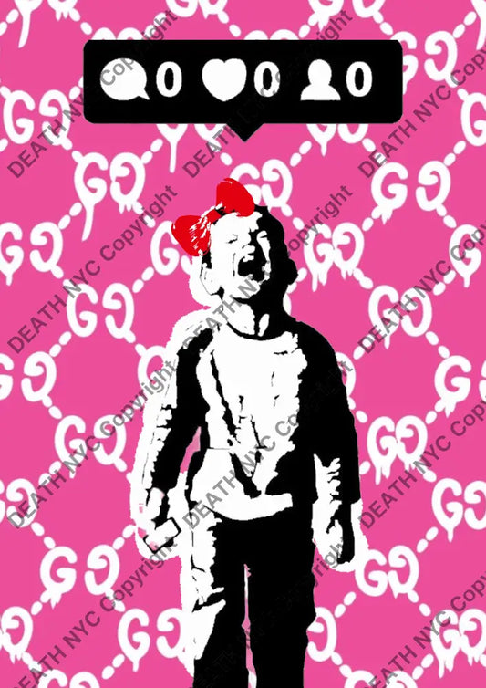 Deathf1449 Banksy (Edition Of 100) (2022) Art Print