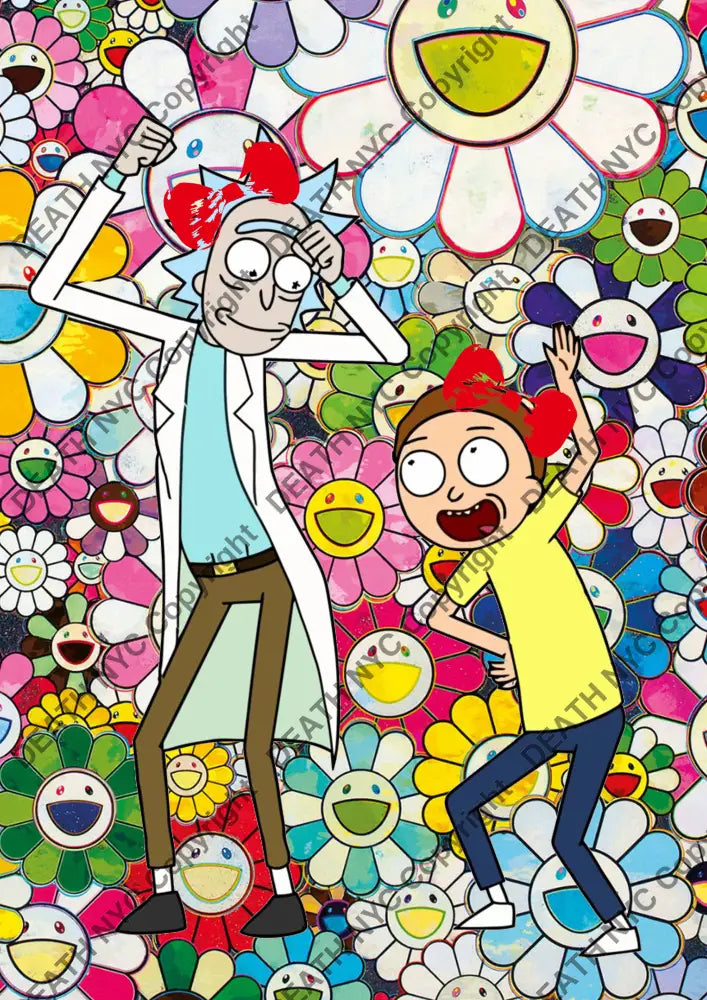 Deathf1565 Rick&Morty (Edition Of 100) (2022) Art Print