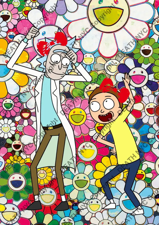 Deathf1565 Rick&Morty (Edition Of 100) (2022) Art Print