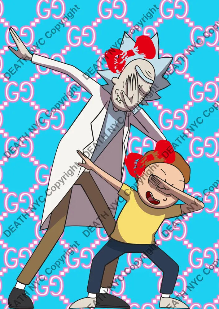 Deathf1568 Rick&Morty (Edition Of 100) (2022) Art Print