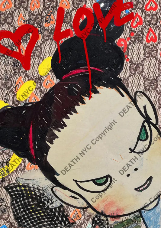 Deathf1594 Cute (Edition Of 100) (2022) Art Print