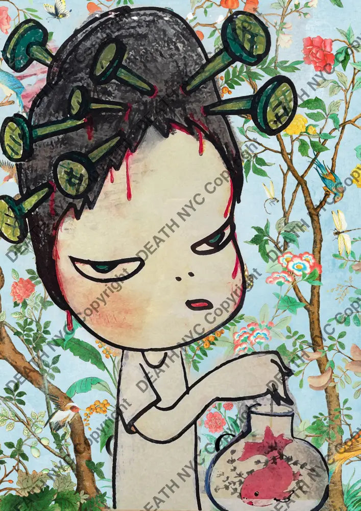 Deathf1598 Cute (Edition Of 100) (2022) Art Print