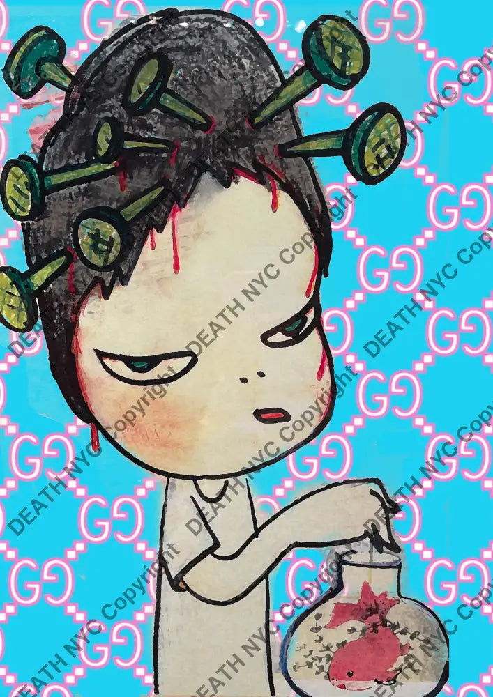 Deathf1601 Cute (Edition Of 100) (2022) Art Print