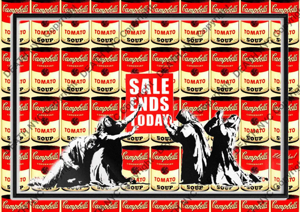 Deathf1648 Sale Ends (Edition Of 100) (2022) Art Print