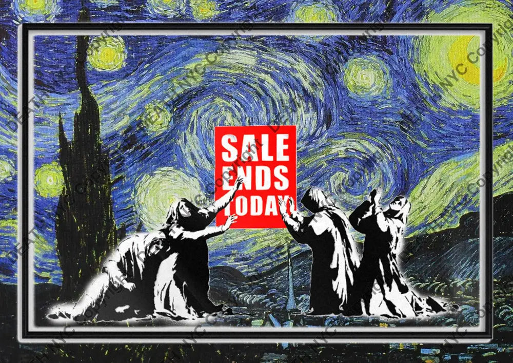 Deathf1649 Sale Ends (Edition Of 100) (2022) Art Print