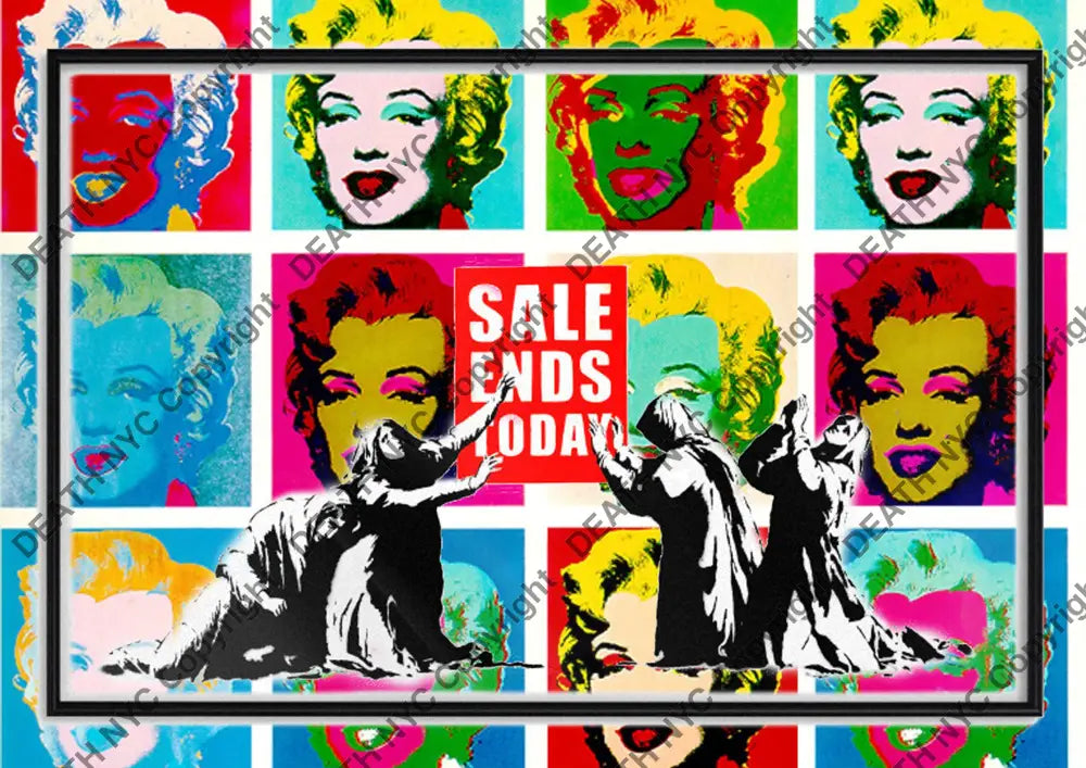 Deathf1650 Sale Ends (Edition Of 100) (2022) Art Print
