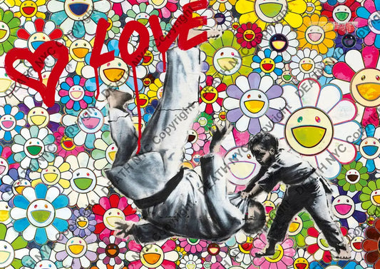Deathf1723 Banksy (Edition Of 100) (2022) Art Print