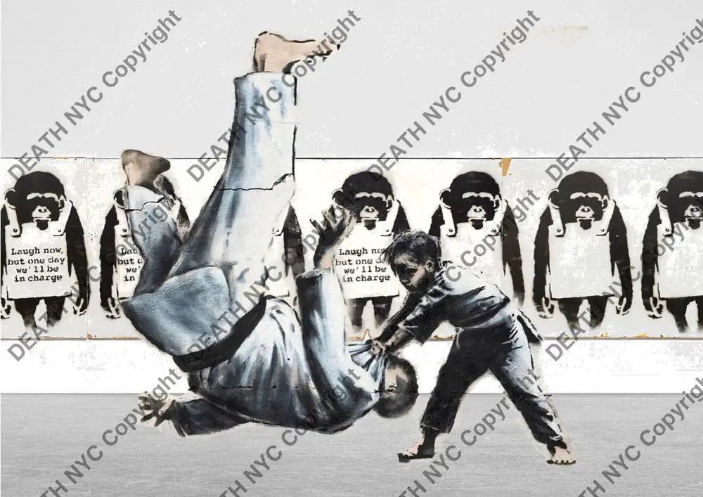 Deathf1724 Banksy (Edition Of 100) (2022) Art Print