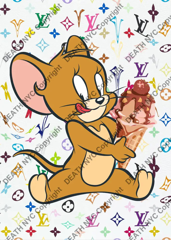 Deathf329 Tom & Jerry (Edition Of 100) (2020) Art Print