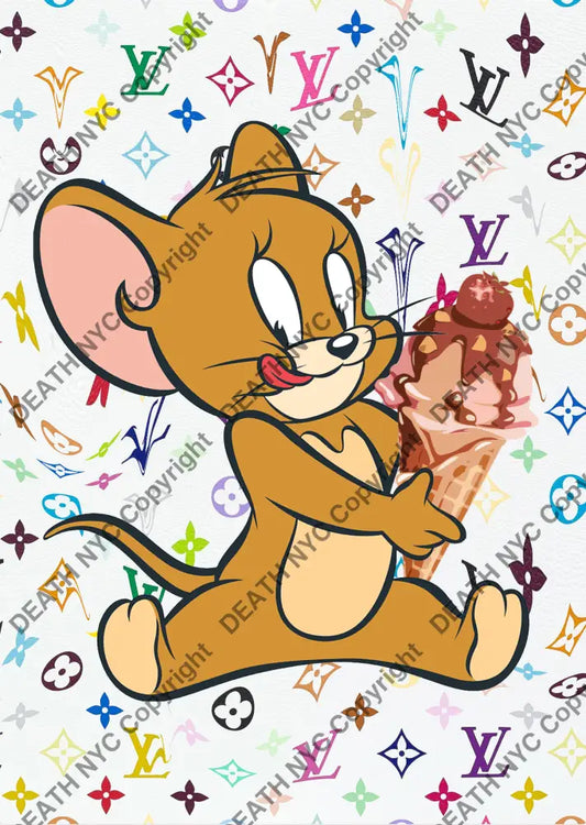 Deathf329 Tom & Jerry (Edition Of 100) (2020) Art Print