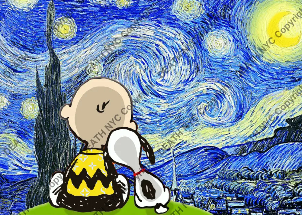 Deathf331 Snoopy (Edition Of 100) (2020) Art Print