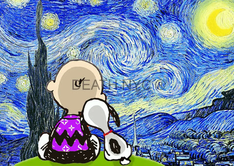 Deathf333 Snoopy (Edition Of 100) (2020) Art Print