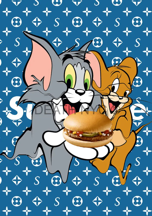 Deathf337 Tom & Jerry (Edition Of 100) (2020) Art Print