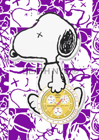 Deathf348 Snoopy(Edition Of 100) (2022) Art Print