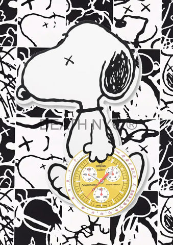 Deathf349 Snoopy (Edition Of 100) (2022) Art Print