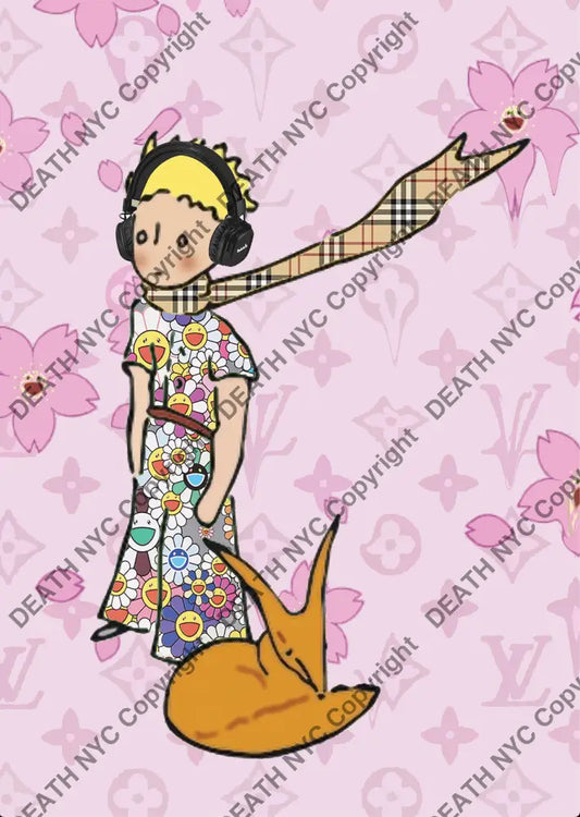 Deathf351 The Little Prince (Edition Of 100) (2022) Art Print