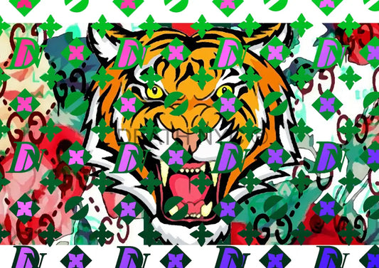 Deathf375 Gucc Tiger (Edition Of 100) (2020) Art Print