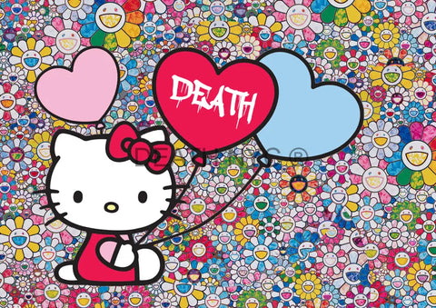 Deathf593 Hello Kitty (Edition Of 100) (2020) Art Print