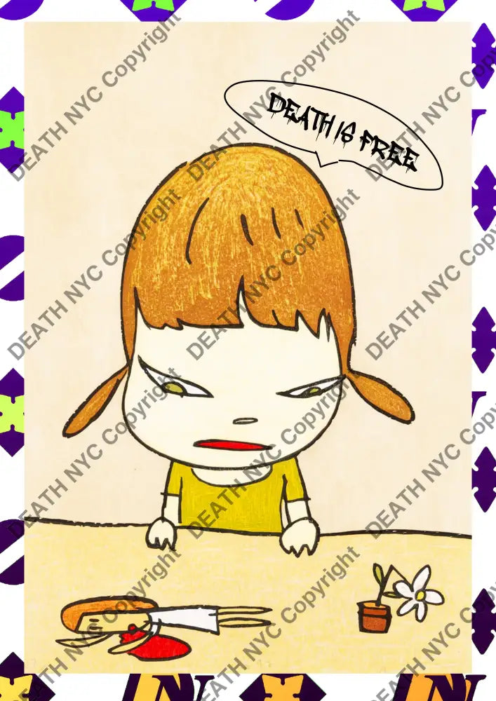 Deathf675 Cute (Edition Of 100) (2020) Art Print